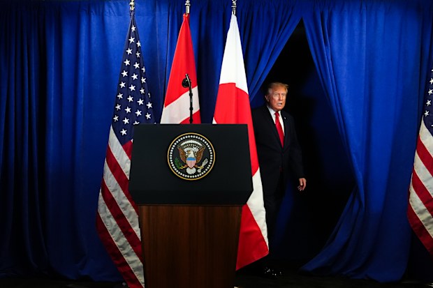 ‘Send in the Clowns’ had ended before Donald Trump entered the room.