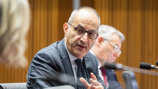 An inquiry is being held into whether Michael Pezzullo breached the Public Service Code of Conduct.