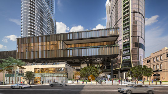 Impressions of the Queen’s Wharf luxury retail shopping precinct. The former luxury retail tenant DFS is suing Destination Brisbane Consortium over claims it mislead the group. 