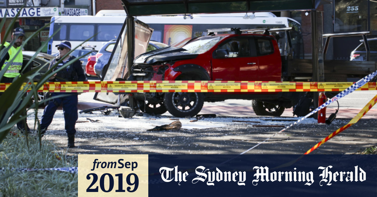 Broadway crash: Four people injured as car hurtles into ...