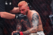 Dan Hooker after his loss to Benoit Saint Denis in February.
