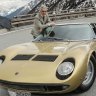 Marcello Gandini and one of his most illustrious pieces of work, the Lamborghini Miura – regarded by many as the most beautiful car ever made.
