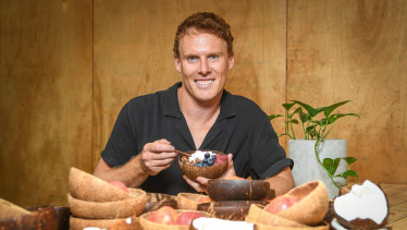 Jake McKeon is the founder of Coconut Bowls. 