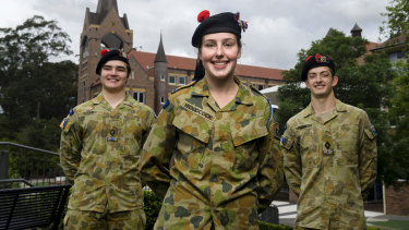 Knox Grammar School Cadet Unit To Be Run By A Ravenswood Girl For The First Time In 91 Years