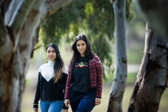 ‘Let’s treat our people like people’: Indigenous nurses Shanaz and Naz Rind are helping to test people in Shepparton.