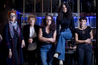 From left, Nela Trifkovic, Evelyn Krape, Maria Tumarkin, Anita Lester and Lior Albeck-Ripka will take part in When Women Speak of War.
