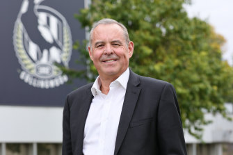 Collingwood president Mark Korda will stand down at the end of his term next year.