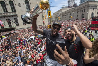 Four Shot Two Arrested At Raptors Parade