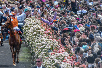There won't be crowds at this year's Melbourne Cup carnival.