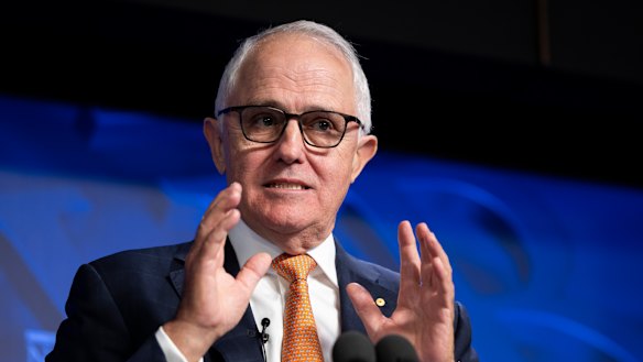 Former prime minister Malcolm Turnbull.