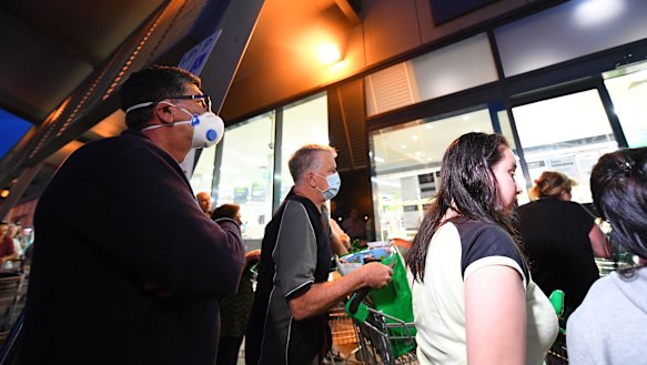 Consumer confidence has fallen to its lowest level since Australia's last recession as people react to the worldwide coronavirus pandemic.