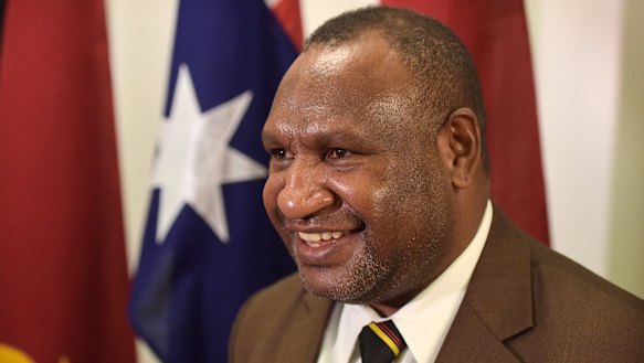 PNG Prime Minister James Marape.