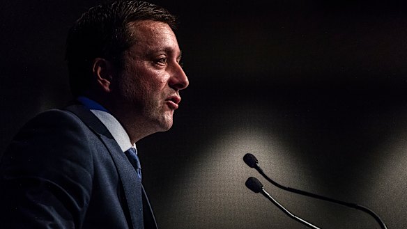 Matthew Guy as opposition leader.