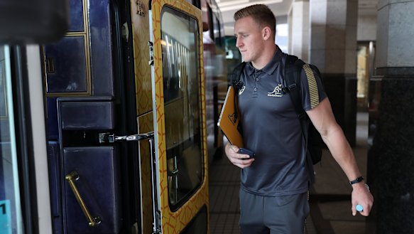 Hodge leaving Sapporo on Sunday afternoon. 