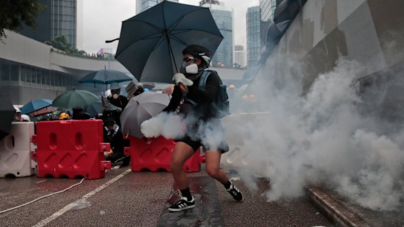 Mostly young, black-shirted protesters have taken on Hong Kong's government, and by extension Beijing. 