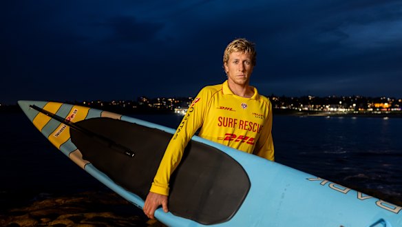 Charlie Verco, 24, rescued a woman attacked by a three-metre shark at Coogee Beach on Saturday,