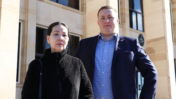 Liberal Democrat MP Aaron Stonehouse has been lobbying for a review of WA's criminal confiscation laws on behalf of Tam Nguyen who faces losing her home because of her husband's crimes.
