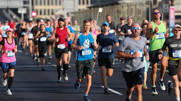 More than 11,000 runners took part in the SMH Half Marathon.