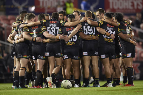 Lucky 13? Table-toppers Penrith chase a 13th straight win.