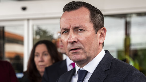 Premier Mark McGowan said he has received death threats after an MUA protest this morning.