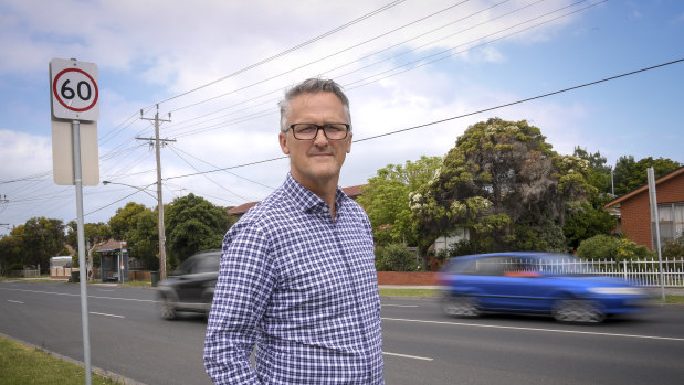 City of Greater Geelong chief exective Martin Cutter is leading a push to reduce speed limits. 