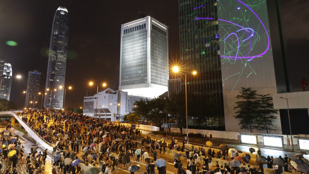 Unions have opposed the Hong Kong Free Trade Agreement following months of civil unrest. 