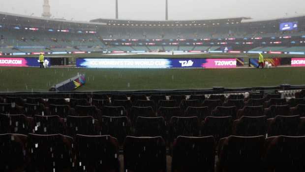 England are out of the World Cup after their semi-final against India was washed out.