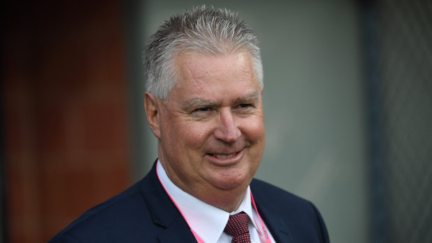 Lion king: Brisbane CEO Greg Swann.
