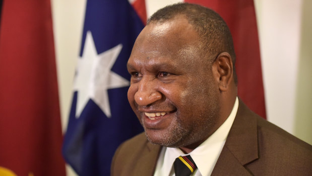 PNG Prime Minister James Marape.