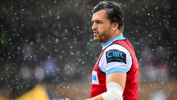 Older and wiser: Adam Ashley-Cooper will take his first step towards a hopeful fourth World Cup if he is named in the Waratahs 23 to play the Hurricanes at Brookvale Oval on Saturday. 