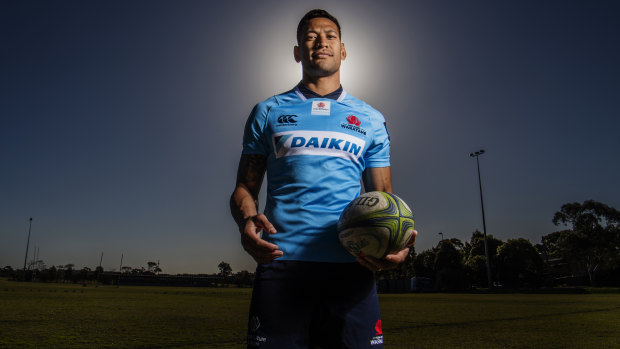 Missing in action: Israel Folau may never play in a NSW jersey again.