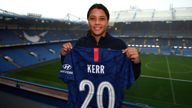 Sam Kerr recently signed a lucrative deal with Chelsea's women's team. 