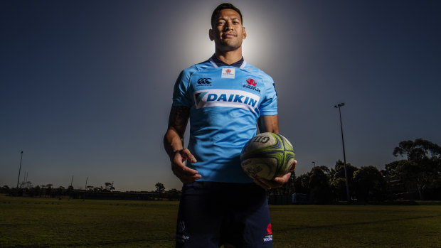 Israel Folau produced his best rugby in a season interrupted by injury and controversy. 