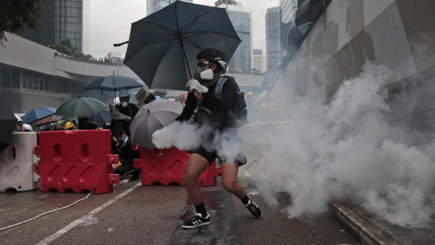 Mostly young, black-shirted protesters have taken on Hong Kong's government, and by extension Beijing. 
