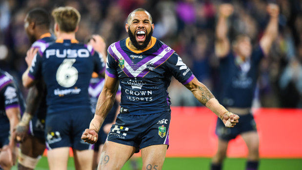 Fox hunters: The Storm scoped out Josh Addo-Carr for two years before signing him from Wests Tigers.