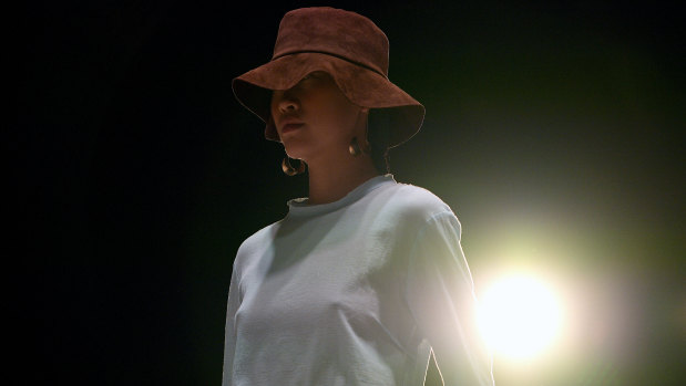 Bucket hats were a micro-trend at Mercedes-Benz Fashion Week Australia.
