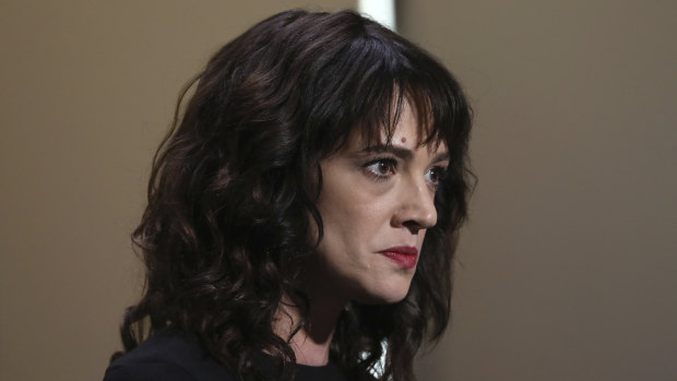 Actress Asia Argento said she was extorted by Jimmy Bennet