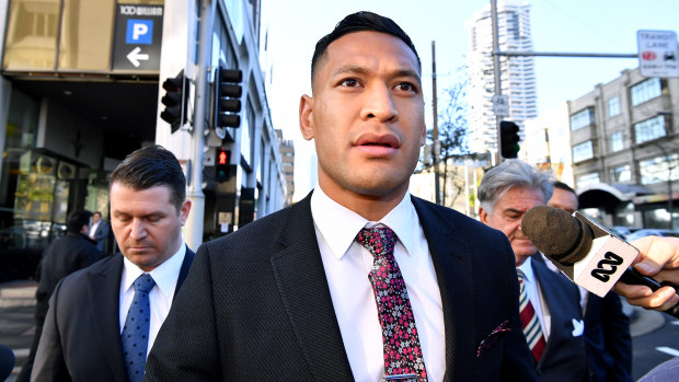 Ex-Wallaby Israel Folau claims Rugby Australia’s termination of his playing contract was unlawful.