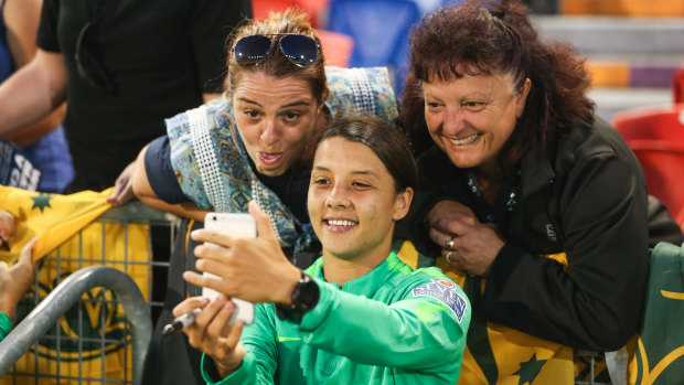 Sam Kerr has two big offers on the table from two big European clubs.