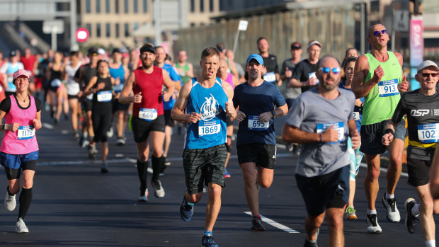 More than 11,000 runners took part in the SMH Half Marathon.