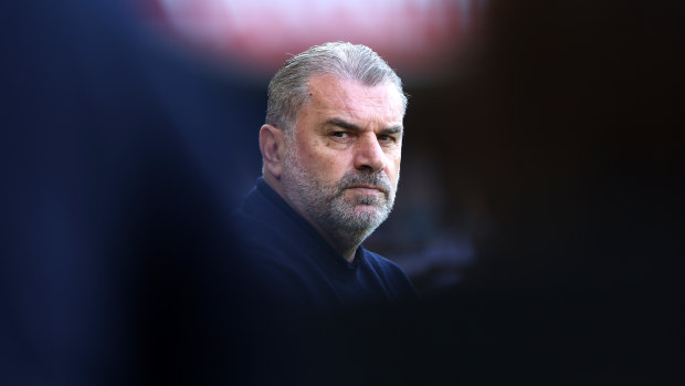 Ange Postecoglou at the helm of Tottenham Hotspur.