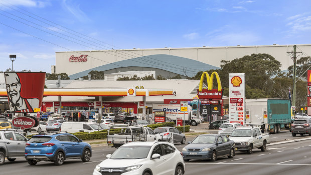 McDonalds fast food site on Briens Road in Northmead, Sydney