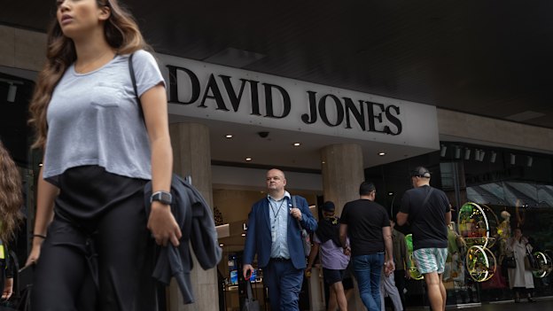 The sale of David Jones to Anchorage Capital this week does not include the physical property of the Bourke Street flagship store, which could sell for upwards of $250 million. 