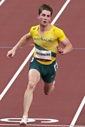 Australia’s Rohan Browning.