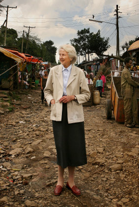 Dr Catherine Hamlin, Addis Ababa Fistula Hospital & Bahir Dar Fistula Clinic, Ethiopia, 2008.