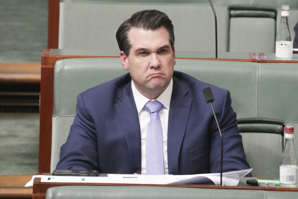 Assistant Treasurer and Minister for Housing Michael Sukkar at question time on Monday.