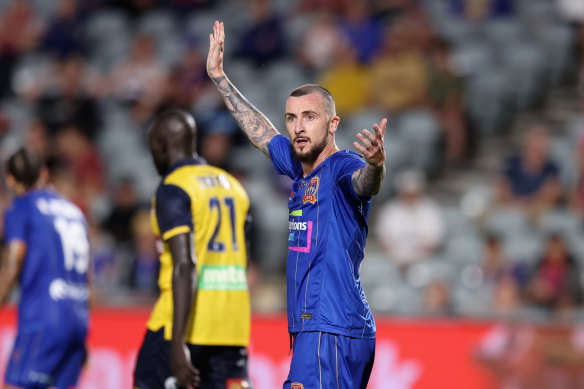 Roy O'Donovan and his Newcastle Jets teammates will be offered new contracts with the entity that now owns the club.