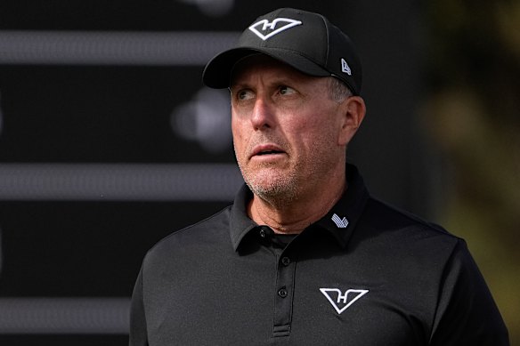 American golfer Phil Mickelson was confronted mid-round at the San Diego course with the allegations.