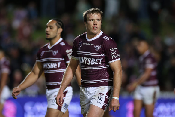 Jake Trbojevic tried his heart out as always for Manly.
