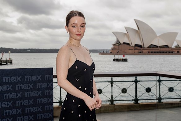 Kaitlyn Dever in Sydney for the season two premiere of The Last of Us last week.
